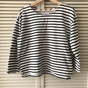 Everlane Boxy Striped Tee